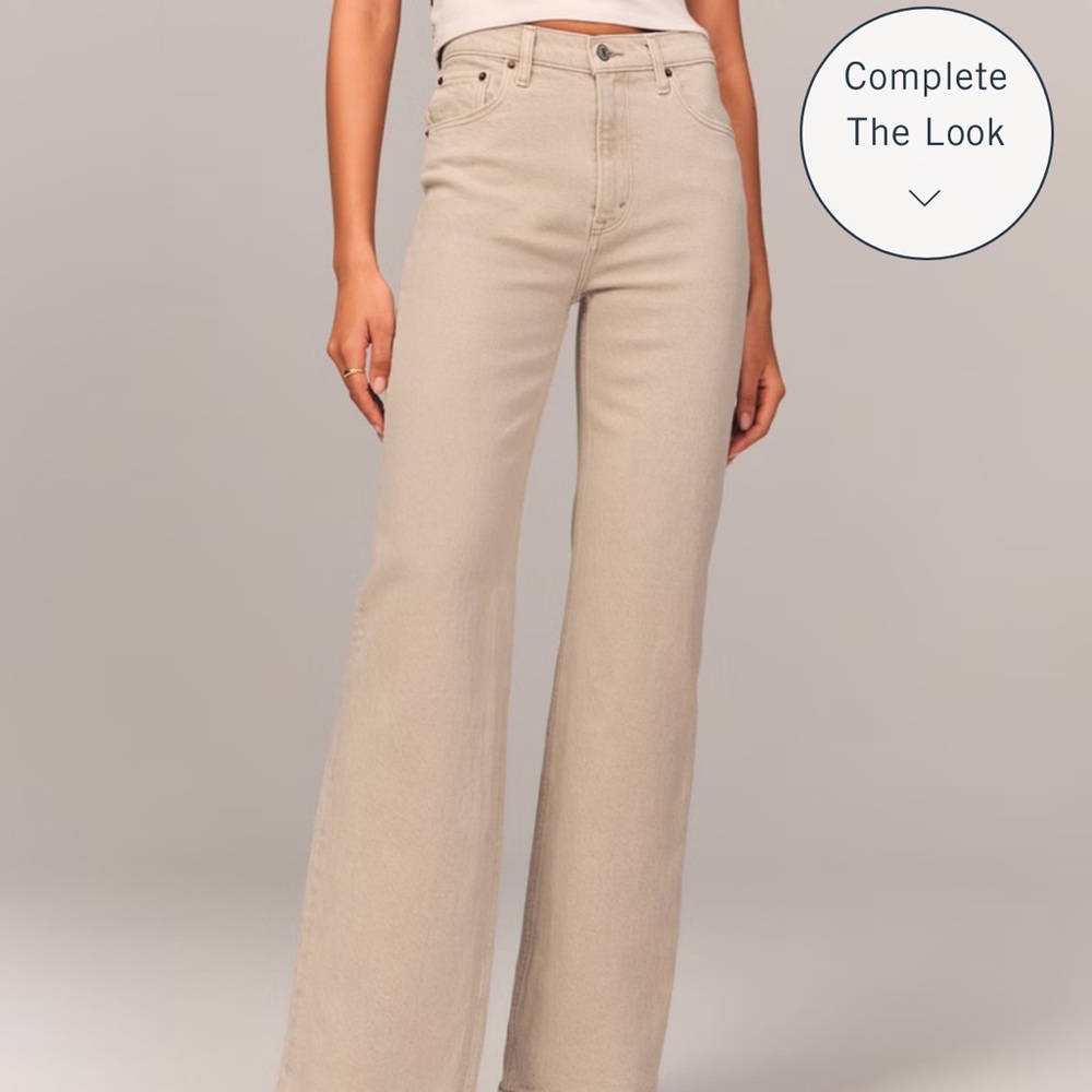 Abercrombie High Rise 90s Relaxed Jean